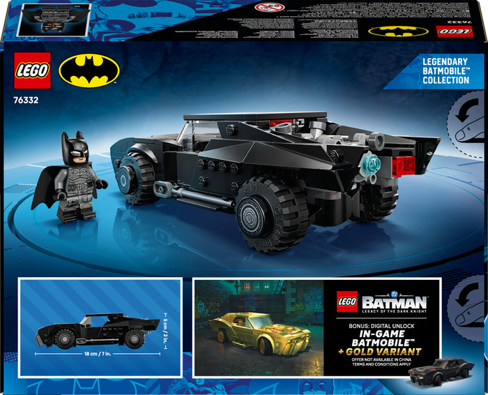LEGO DC The Batman Batmobile 76332 verpakking