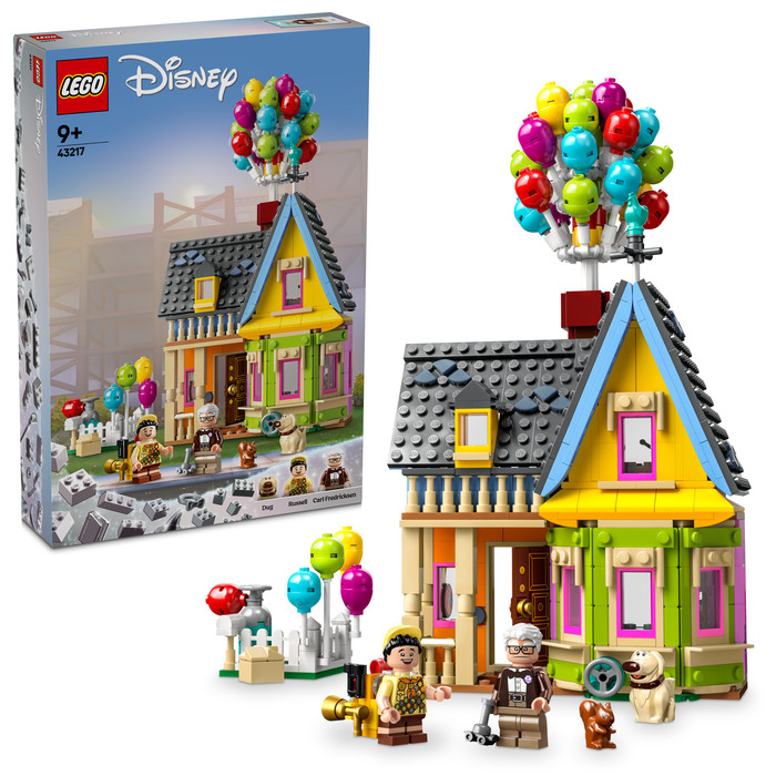 LEGO Disney huis uit de film 'Up' 43217 rechterkant