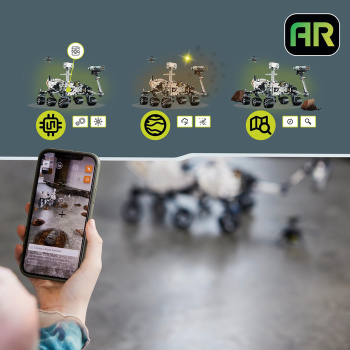 LEGO Technic NASA Mars Rover 42158 product in gebruik