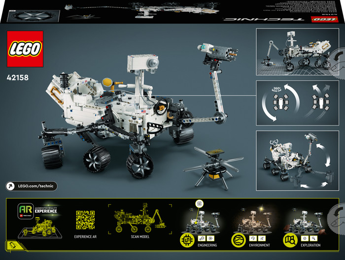 LEGO Technic NASA Mars Rover 42158 verpakking