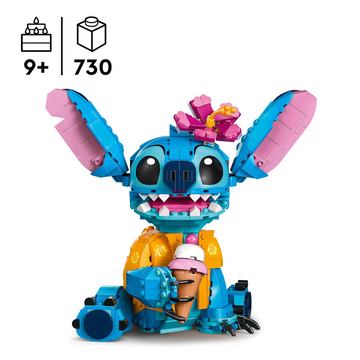 LEGO Disney Stitch 43249 product in gebruik
