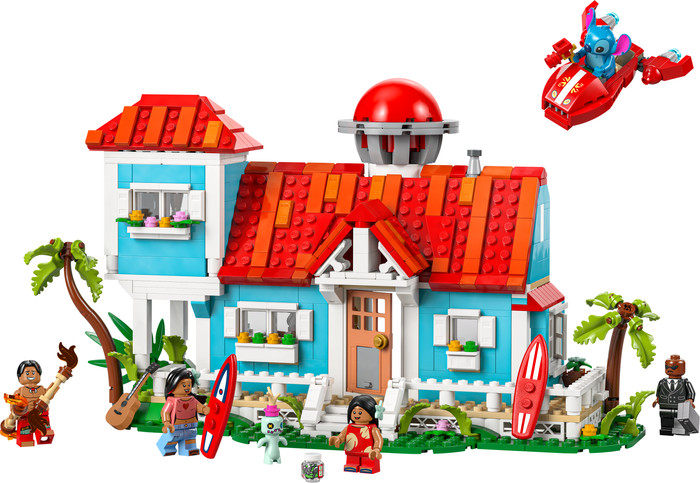 LEGO Disney Lilo en Stitch Strandhuis 43268 Main Image