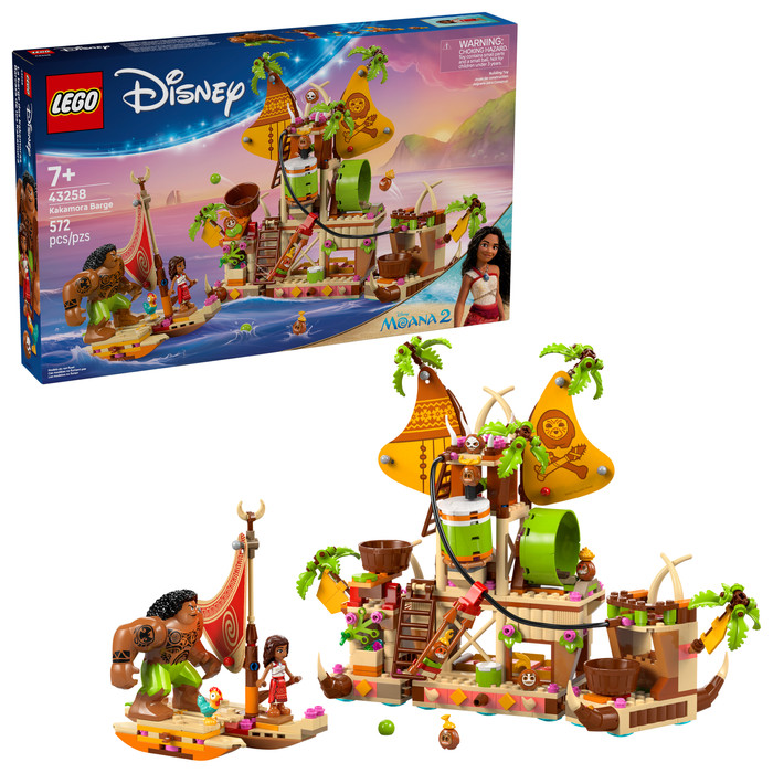LEGO Disney Vaiana 2 Kakamora Boot 43258 rechterkant