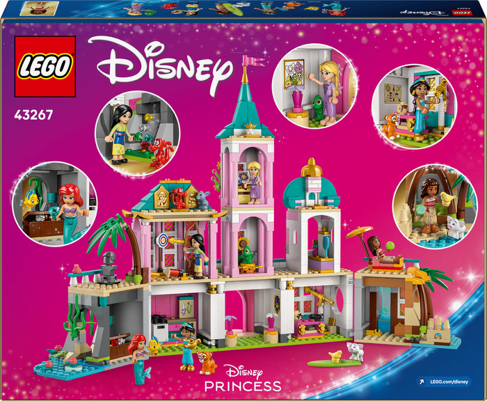 LEGO Disney Prinsessenkasteel en Koninklijke Huisdieren 43267 verpakking