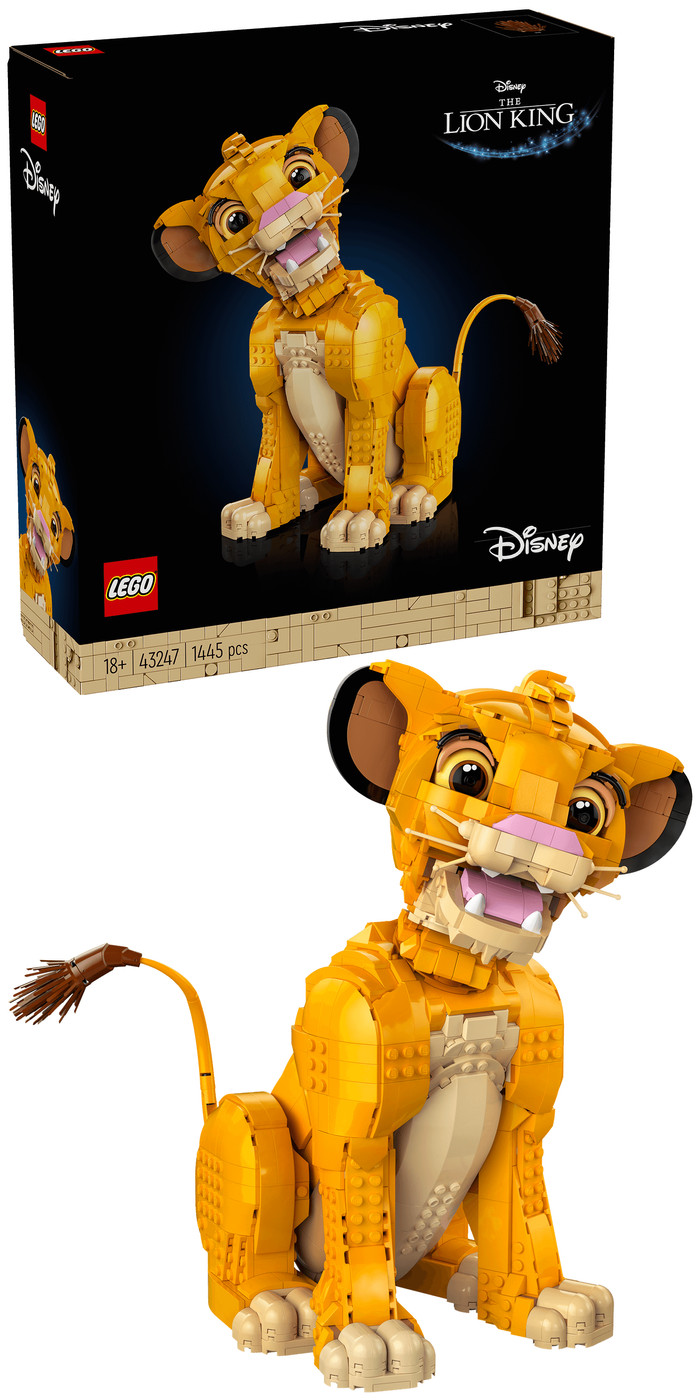 LEGO Disney jonge Simba de Leeuwenkoning 43247 rechterkant