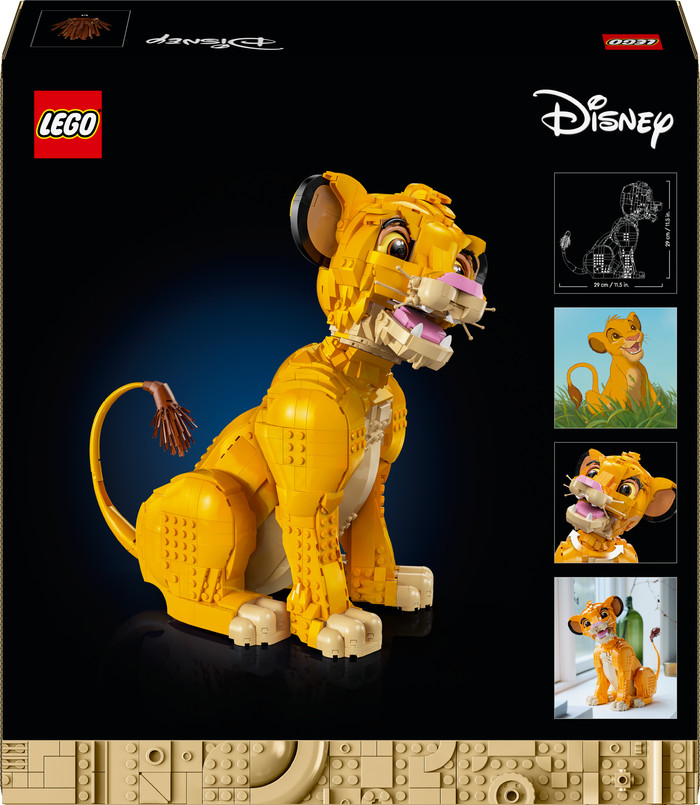 LEGO Disney jonge Simba de Leeuwenkoning 43247 verpakking