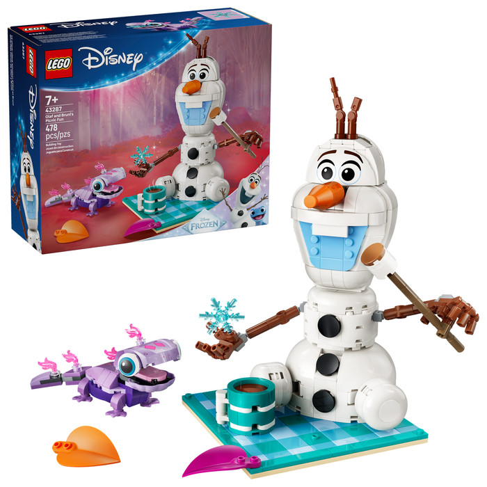 LEGO Disney Olaf en Bruni's Picnickplezier 43287 rechterkant
