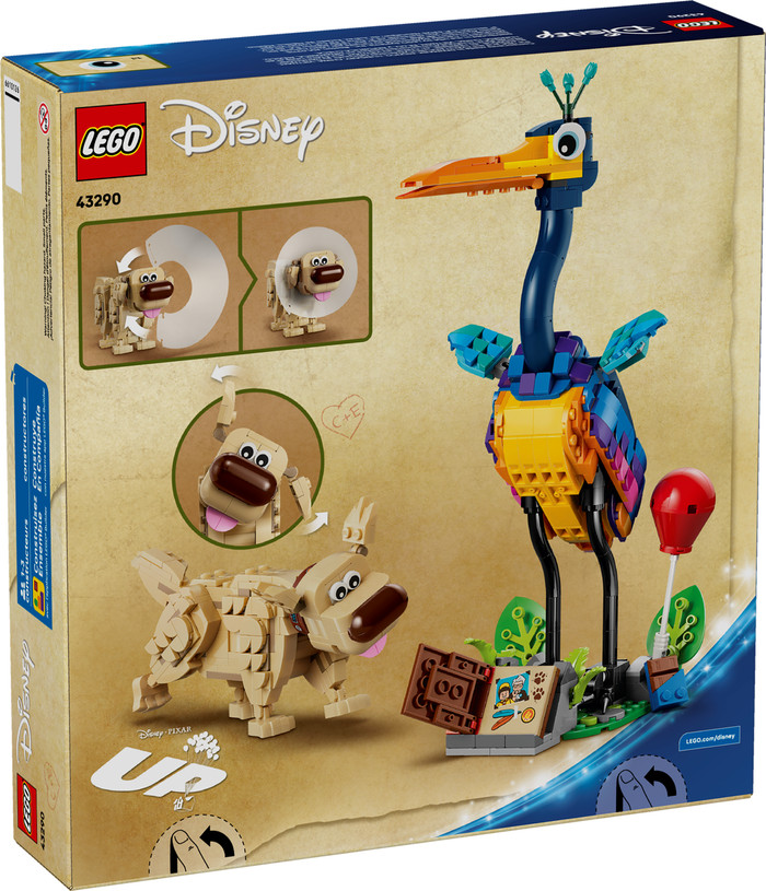 LEGO Disney Pixar Kevin en Dug 43290 verpakking
