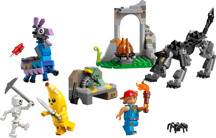 LEGO Fortnite Peely en Sparkplugs kamp 77075 Main Image