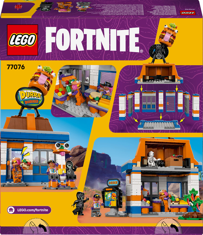 LEGO Fortnite Durrr Burger restaurant 77076 verpakking