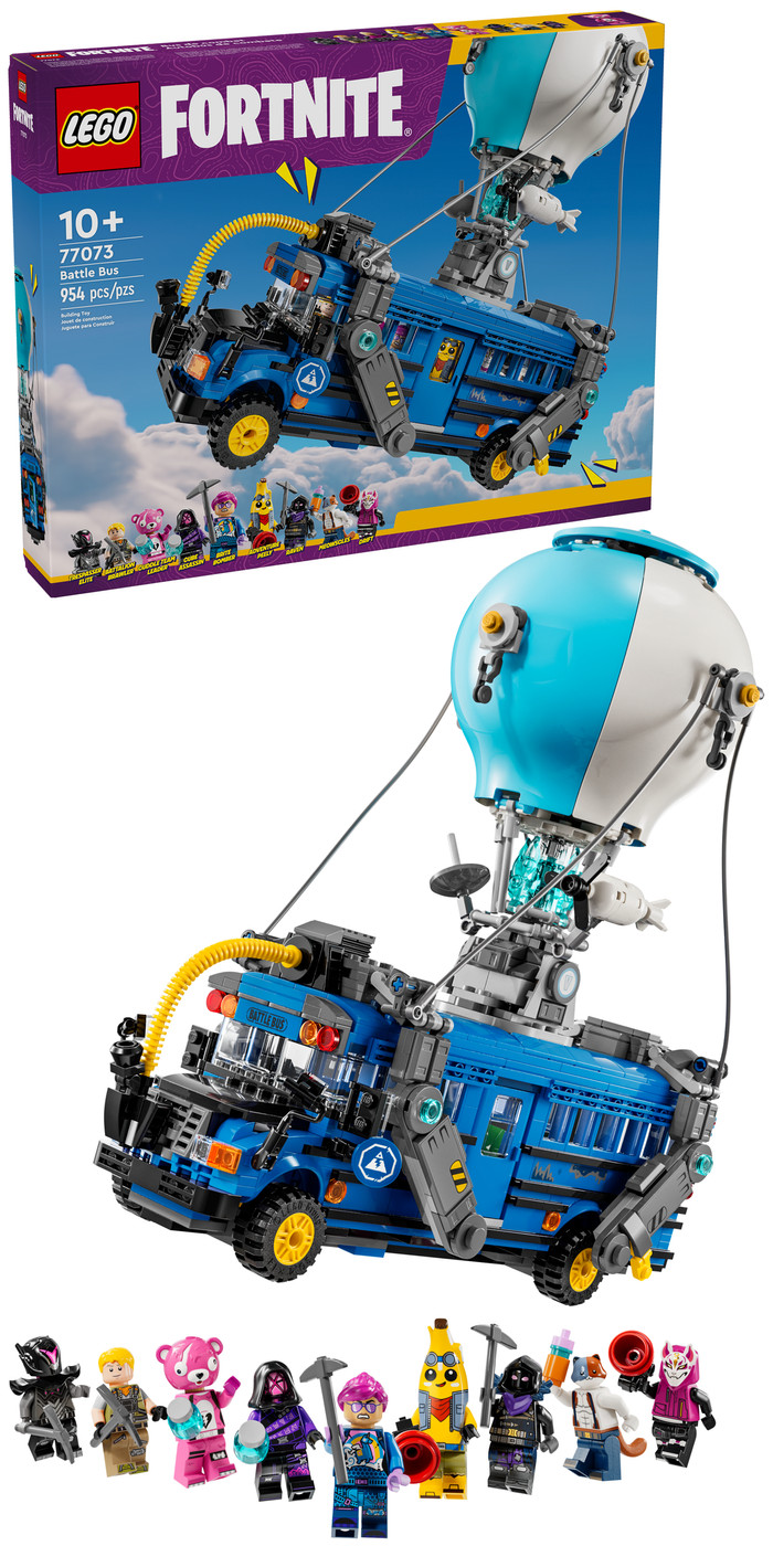 LEGO Fortnite Battle Bus 77073 rechterkant