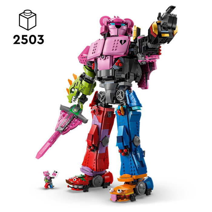 LEGO Fortnite Mecha Team Leader 77078 product in gebruik
