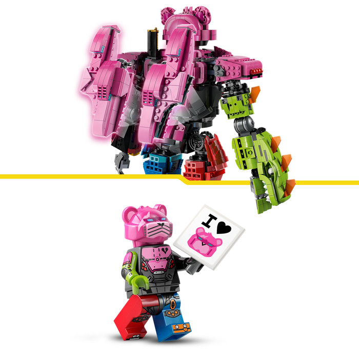 LEGO Fortnite Mecha Team Leader 77078 product in gebruik