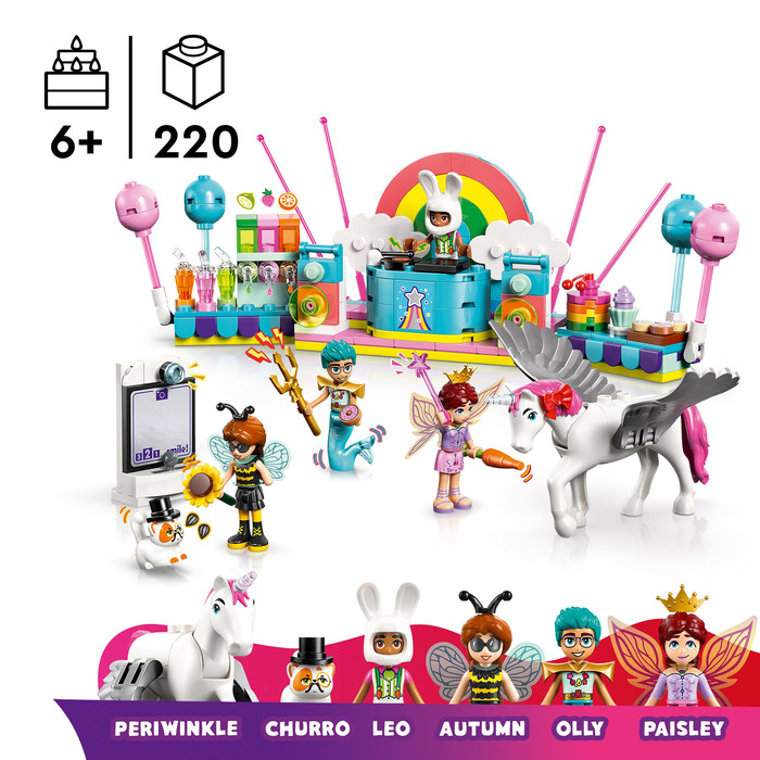 LEGO Friends Costume Party with Unicorn and Fairy 42661 product in use