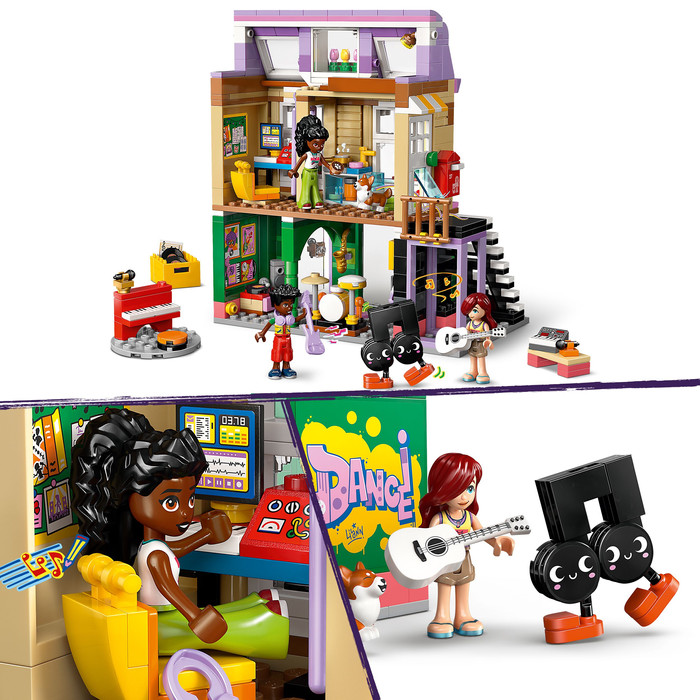 LEGO Friends Music Store and Apartment 42653 product in use