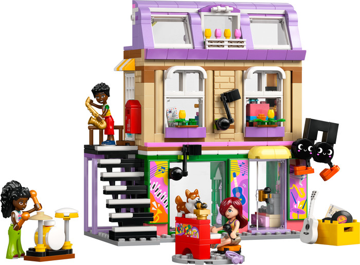 LEGO Friends Music Store and Apartment 42653 Main Image