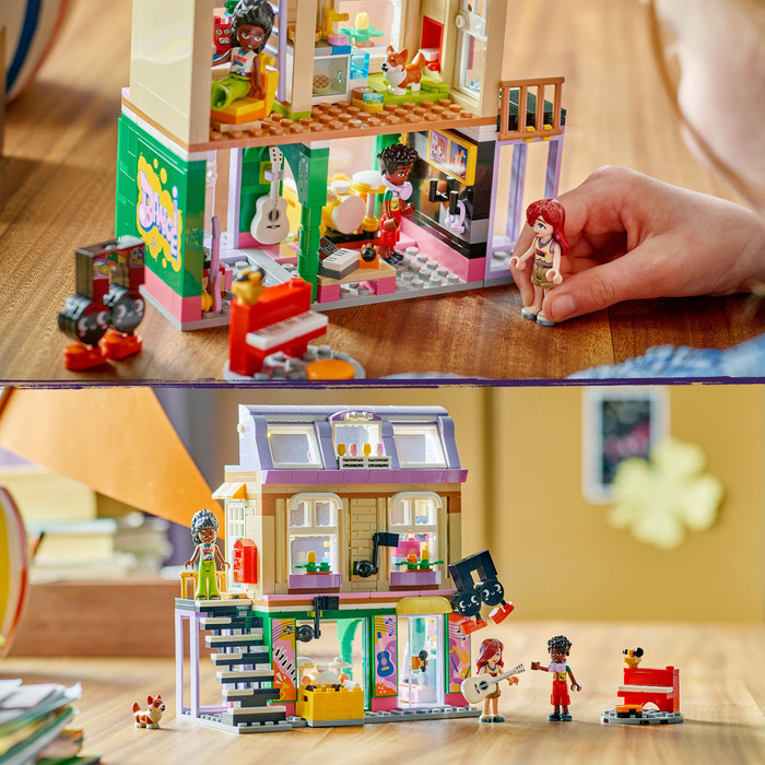 LEGO Friends Music Store and Apartment 42653 product in use