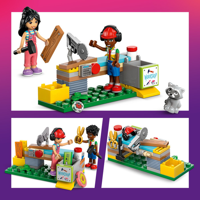 LEGO Friends Boomhut voor de Vrienden 42652 product in gebruik