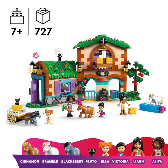 LEGO Friends Pony Ranch and Stable 42654 product in use