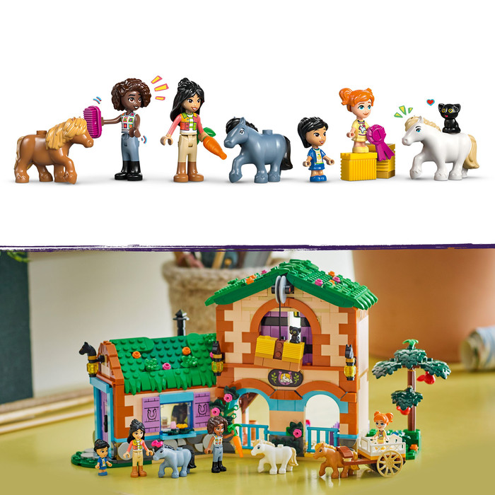 LEGO Friends Pony Ranch and Stable 42654 product in use