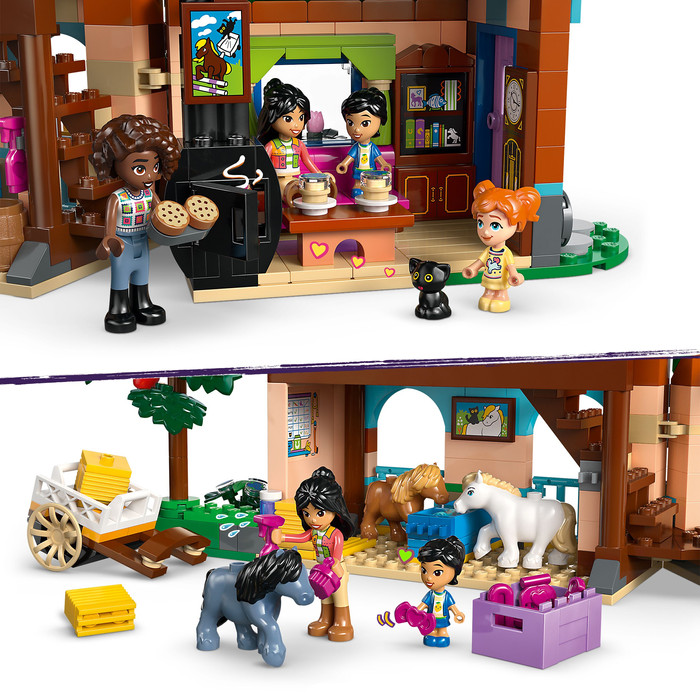 LEGO Friends Pony Ranch and Stable 42654 product in use