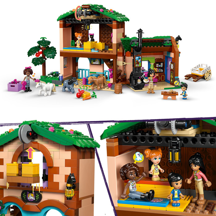 LEGO Friends Pony Ranch and Stable 42654 product in use