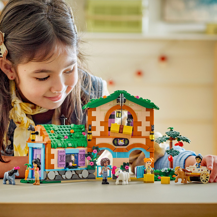 LEGO Friends Pony Ranch and Stable 42654 product in use