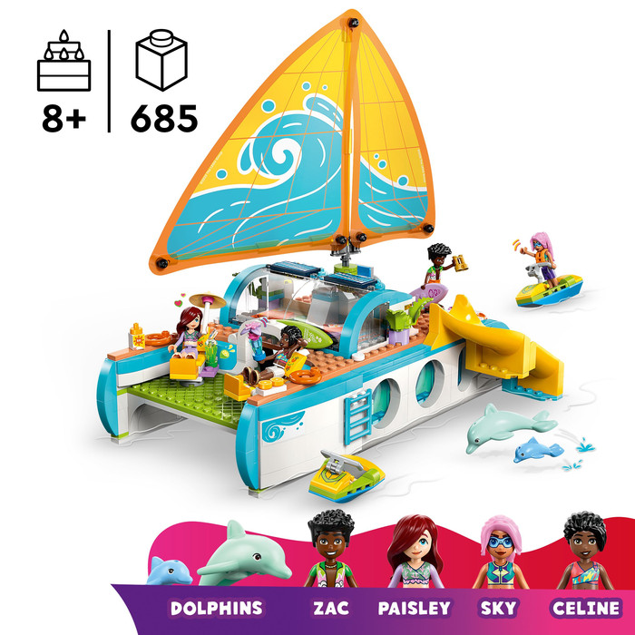 LEGO Friends Travel Boat Adventure 42664 product in use