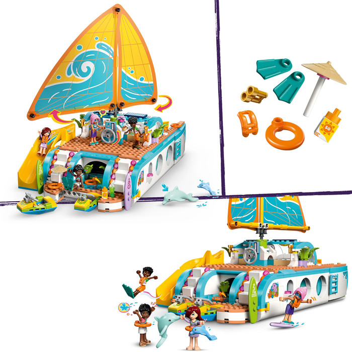 LEGO Friends Travel Boat Adventure 42664 product in use