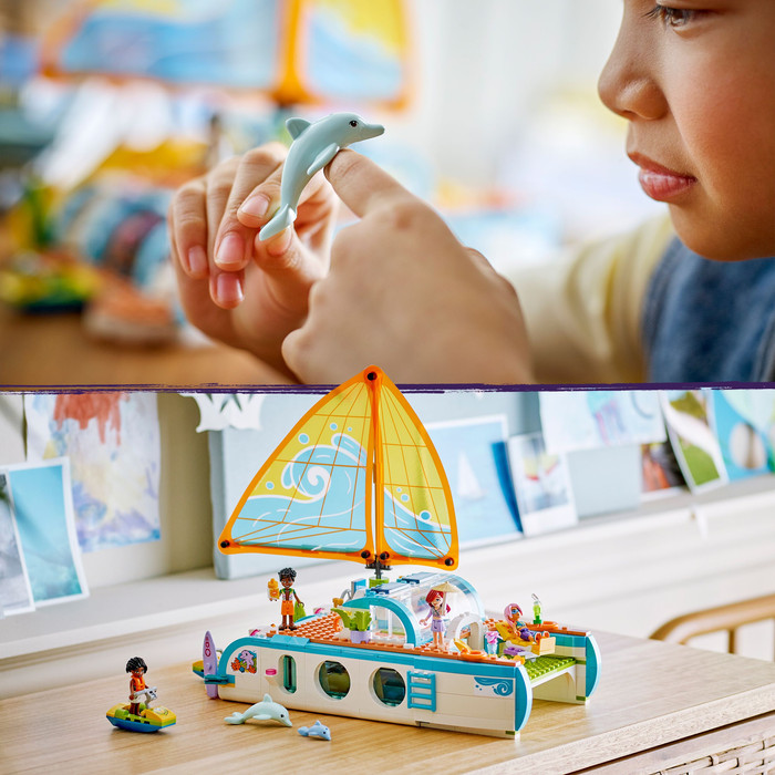 LEGO Friends Travel Boat Adventure 42664 product in use