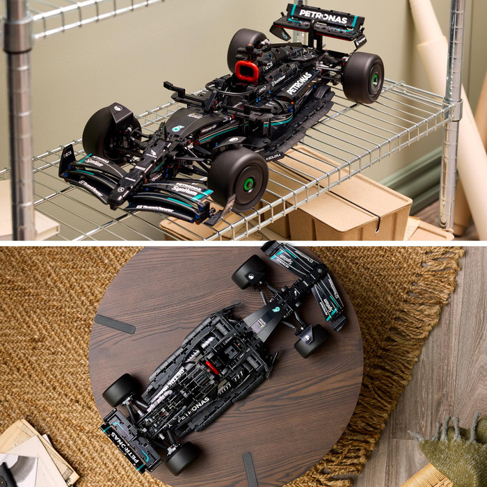 LEGO Technic Mercedes-AMG F1 W14 E Performance 42171 product in gebruik