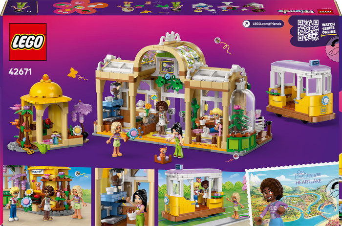 LEGO Friends Plant Café and Flower Shop 42671 packaging