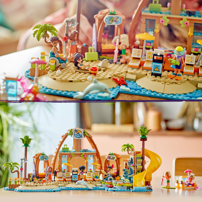 LEGO Friends Family Vacation Beach Resort 42673 product in use