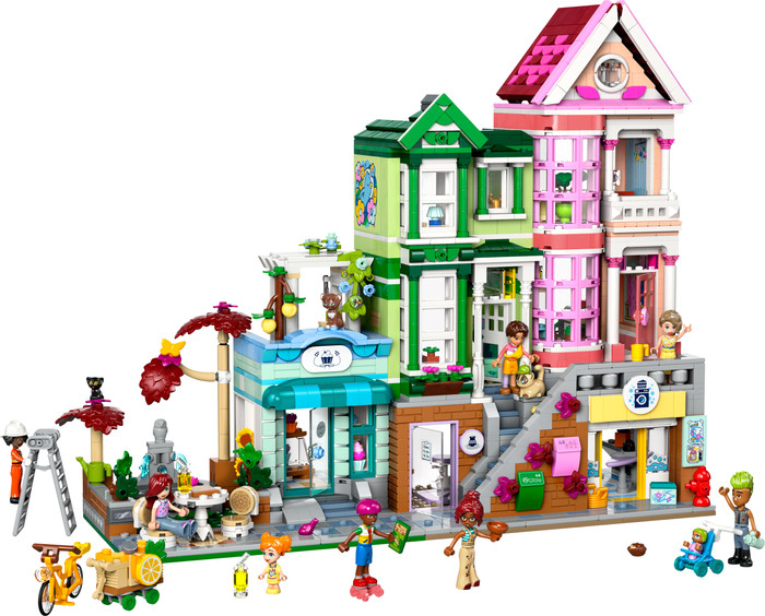 LEGO Friends Heartlake City Appartementen en Winkels 42670 Main Image