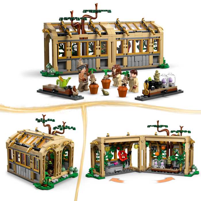 LEGO Harry Potter Kasteel Zweinstein: Kruidenkundeles 76445 product in gebruik