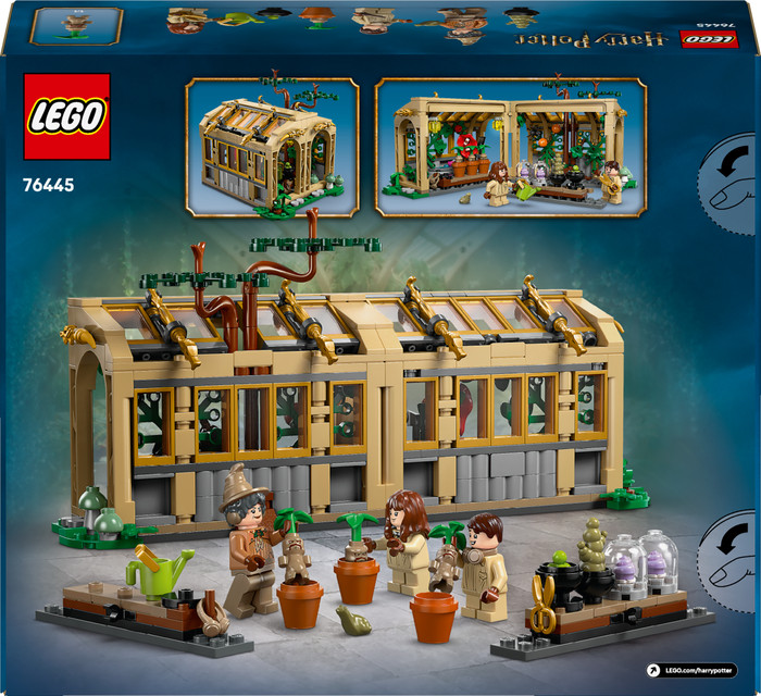 LEGO Harry Potter Kasteel Zweinstein: Kruidenkundeles 76445 verpakking