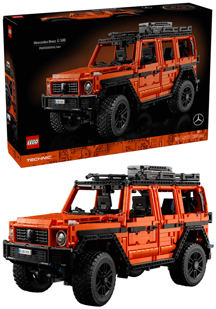 LEGO Technic Mercedes-Benz G 500 PROFESSIONAL Line 42177 rechterkant