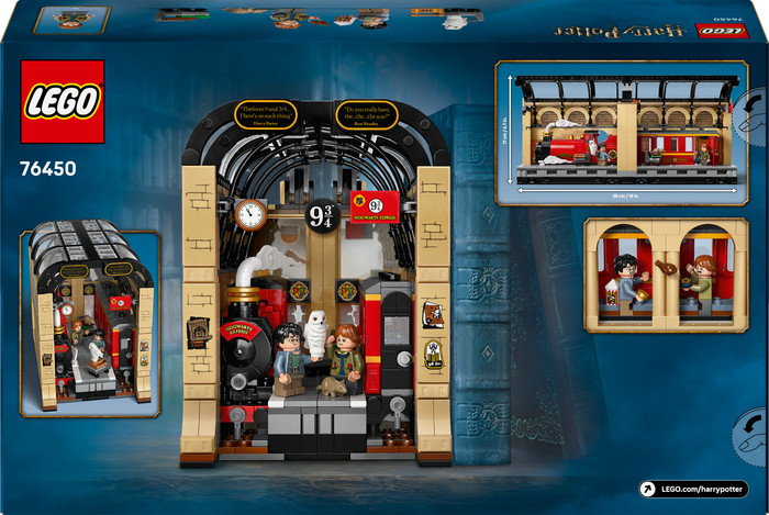 LEGO Harry Potter Boekensteun de Zweinstein Express 76450 verpakking