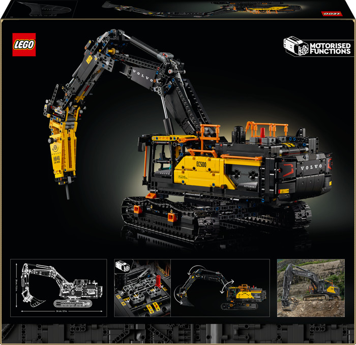 LEGO Technic Volvo EC500 Hybrid Graafmachine 42215 verpakking