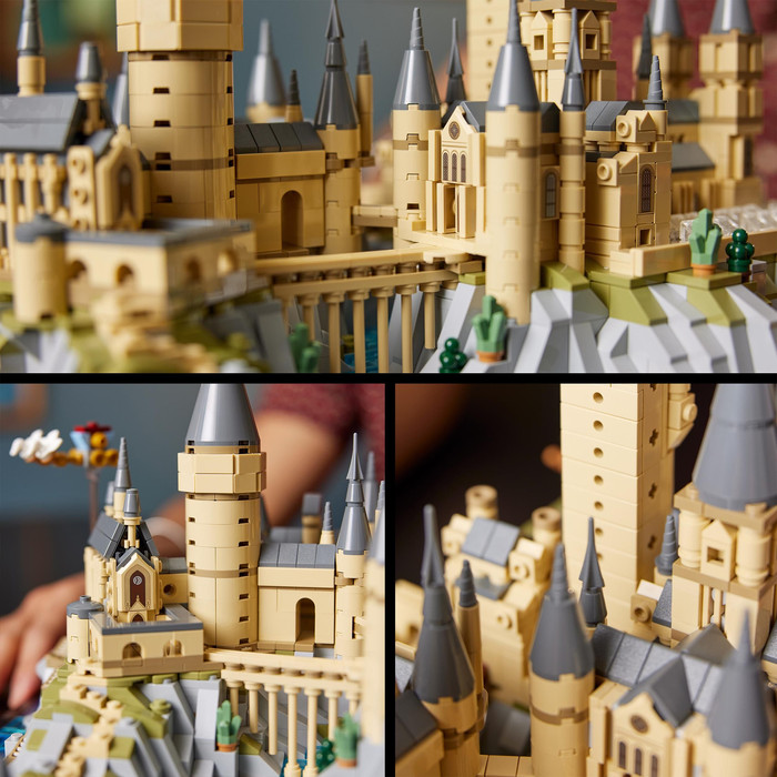 LEGO Harry Potter Kasteel Zweinstein en Terrein 76419 product in gebruik