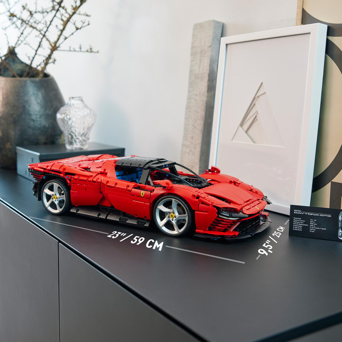 LEGO Technic Ferrari Daytona SP3 42143 product in gebruik