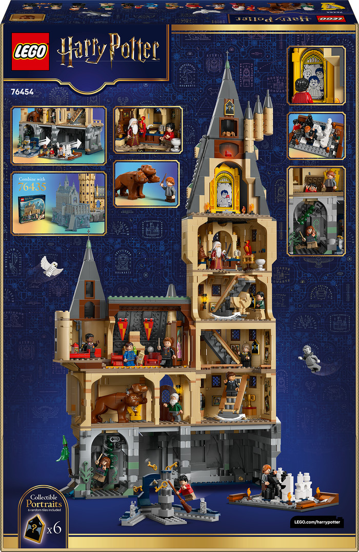 LEGO Harry Potter Kasteel Zweinstein: de Hoofdtoren 76454 verpakking