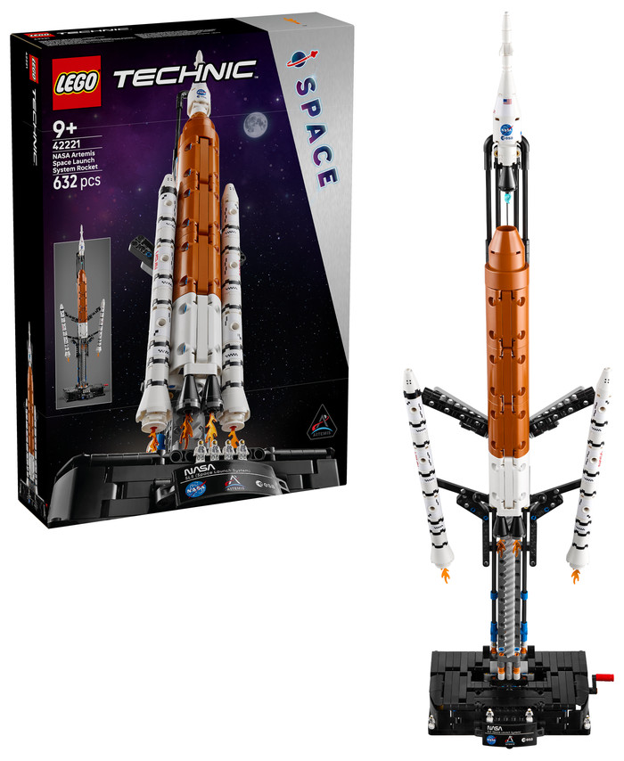 LEGO Technic NASA Artemis Ruimteraket 42221 rechterkant
