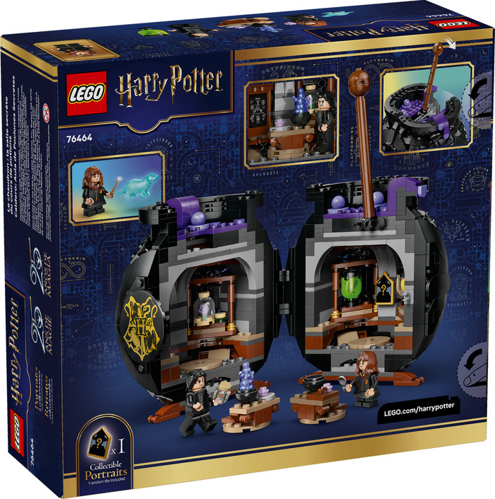 LEGO Harry Potter Klaslokaal voor Geheime Toverdranken 76464 verpakking