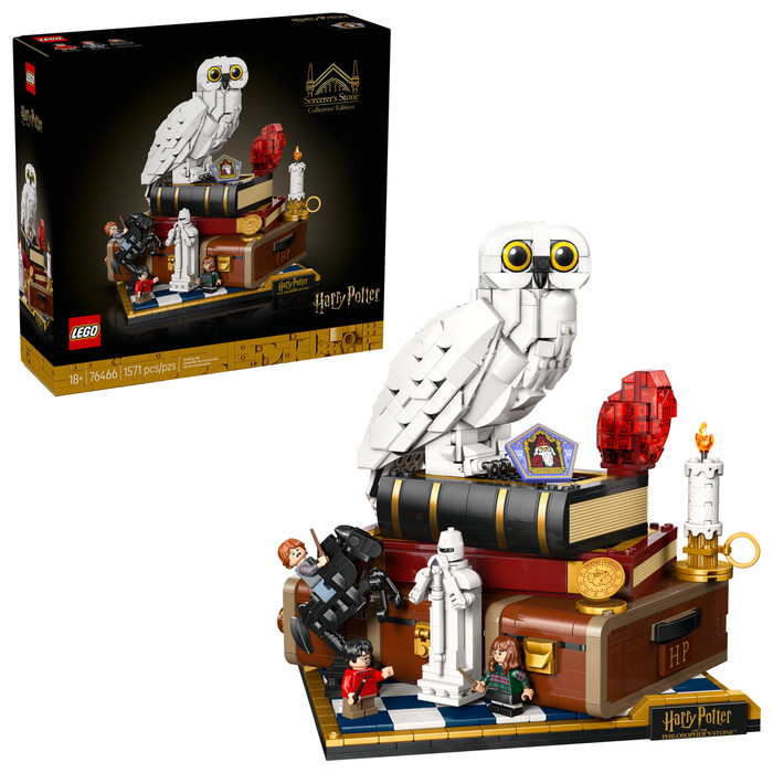 LEGO Harry Potter Steen der Wijzen Collectors Edition 76466 rechterkant
