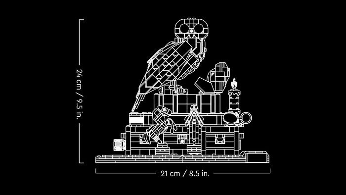 LEGO Harry Potter Steen der Wijzen Collectors Edition 76466 product in gebruik