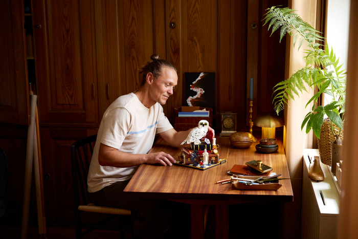 LEGO Harry Potter Steen der Wijzen Collectors Edition 76466 product in gebruik