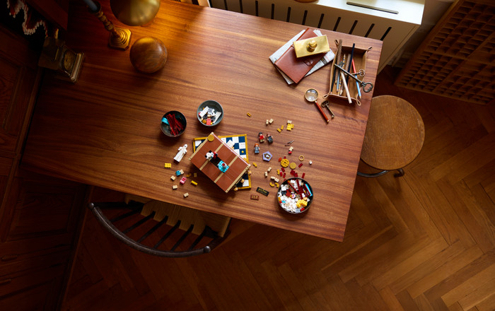 LEGO Harry Potter Steen der Wijzen Collectors Edition 76466 product in gebruik