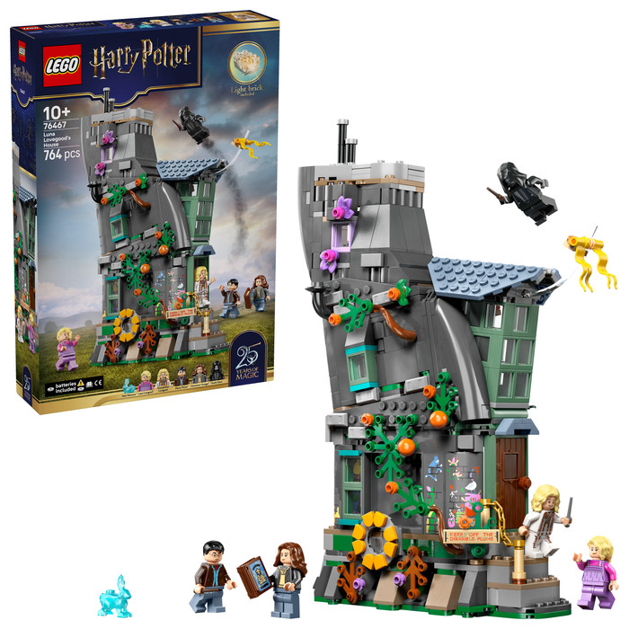 LEGO Harry Potter Luna Lovegood's Huis 76467 rechterkant
