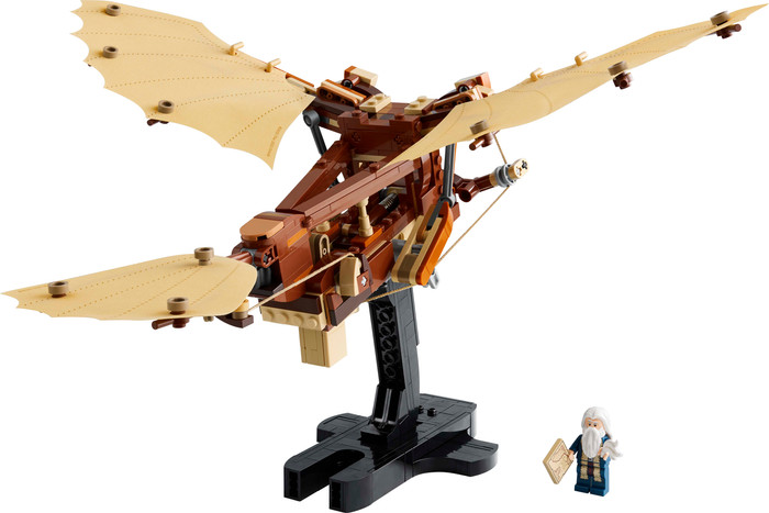 LEGO Icons de Vliegmachine van Leonardo da Vinci 10363 Main Image